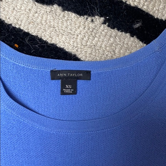 Stretch Knit Blue Dress - Picture 2 of 3